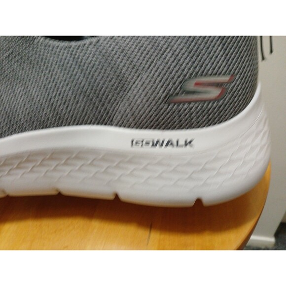 Skechers Air Cooled GoGA Mat Go Walk Stretch Men GRAY SLIP-ON Loafer Gray SZ-15 - Picture 11 of 16